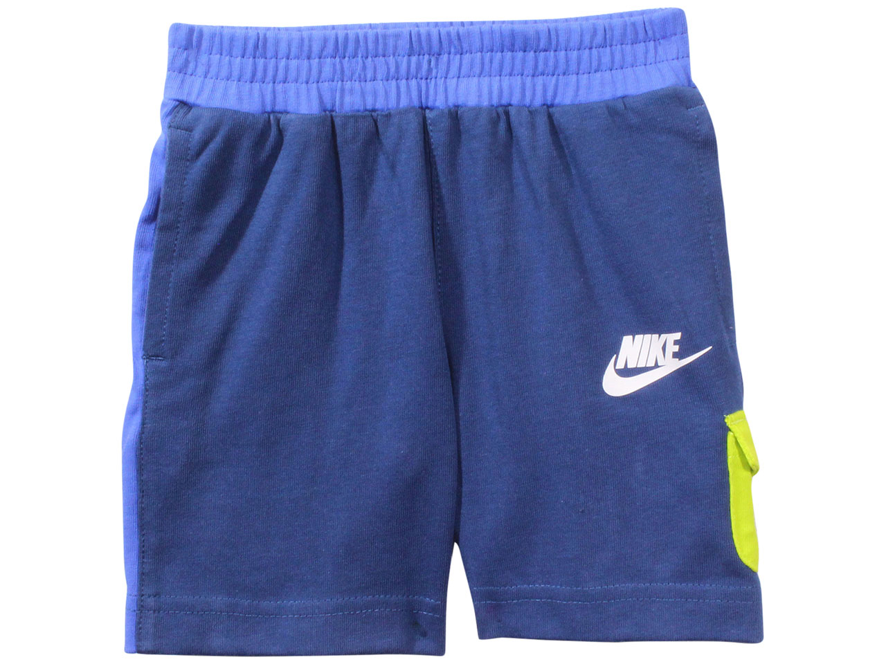 Nike Little Boy's Shorts Sportswear Lil Fruits Jersey Mystic Navy - Picture 7 of 8
