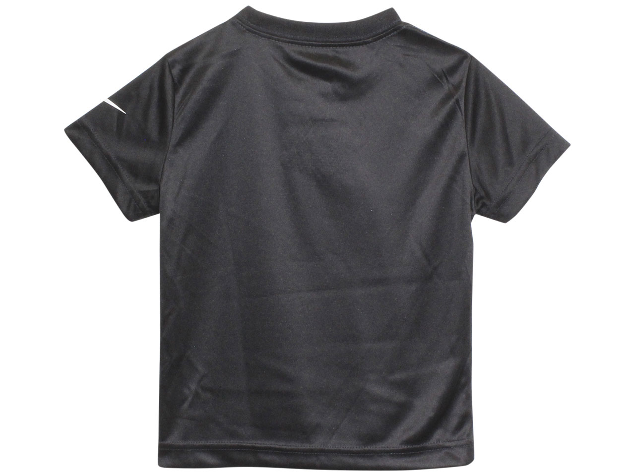 Nike Little Boy's T-Shirt Short Sleeve Dri-Fit Ball Court Black - Picture 8 of 10