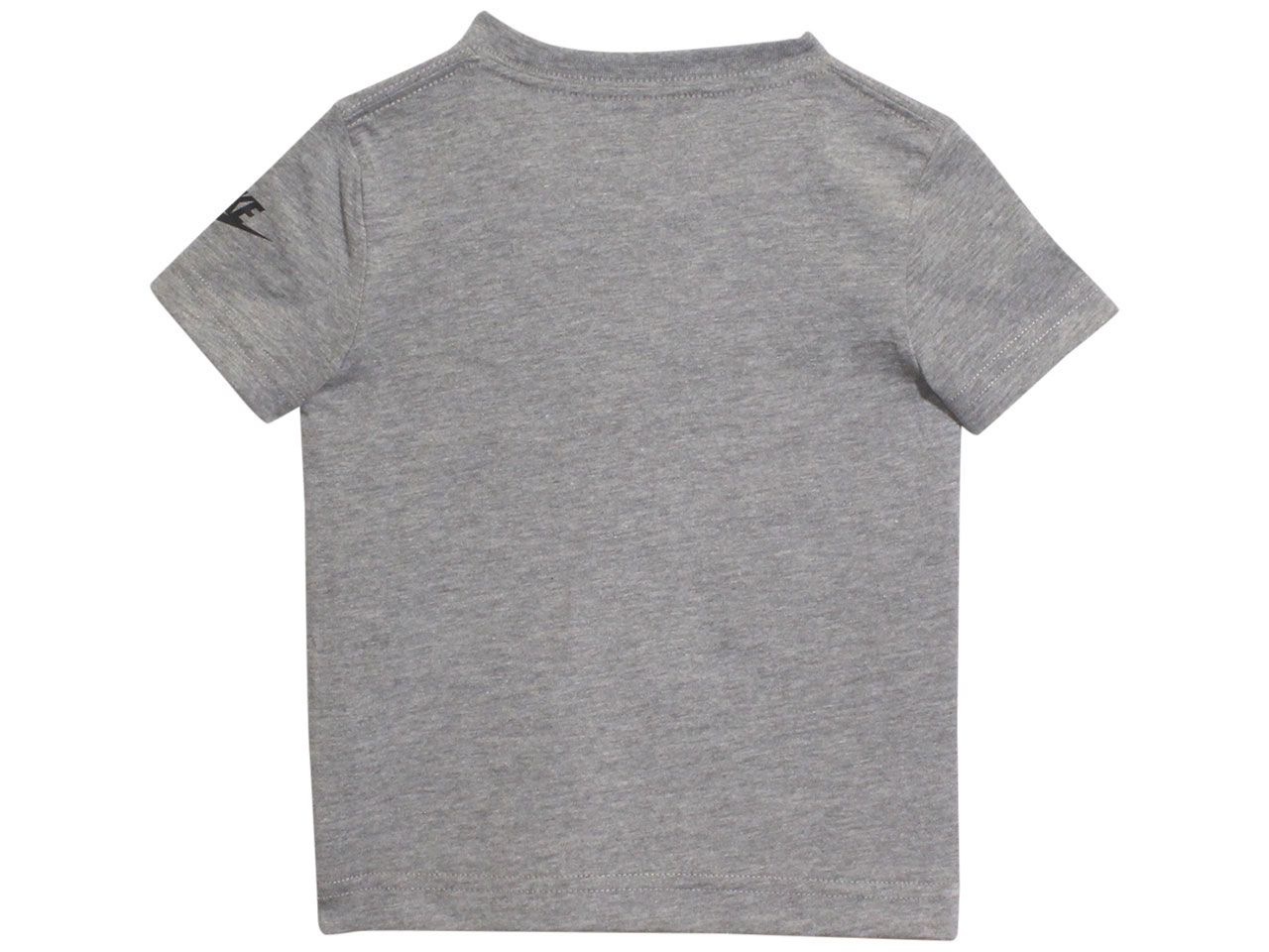 Nike Little Boy's T-Shirt Short Sleeve Futura Evergreen Carbon Heather - Picture 8 of 10