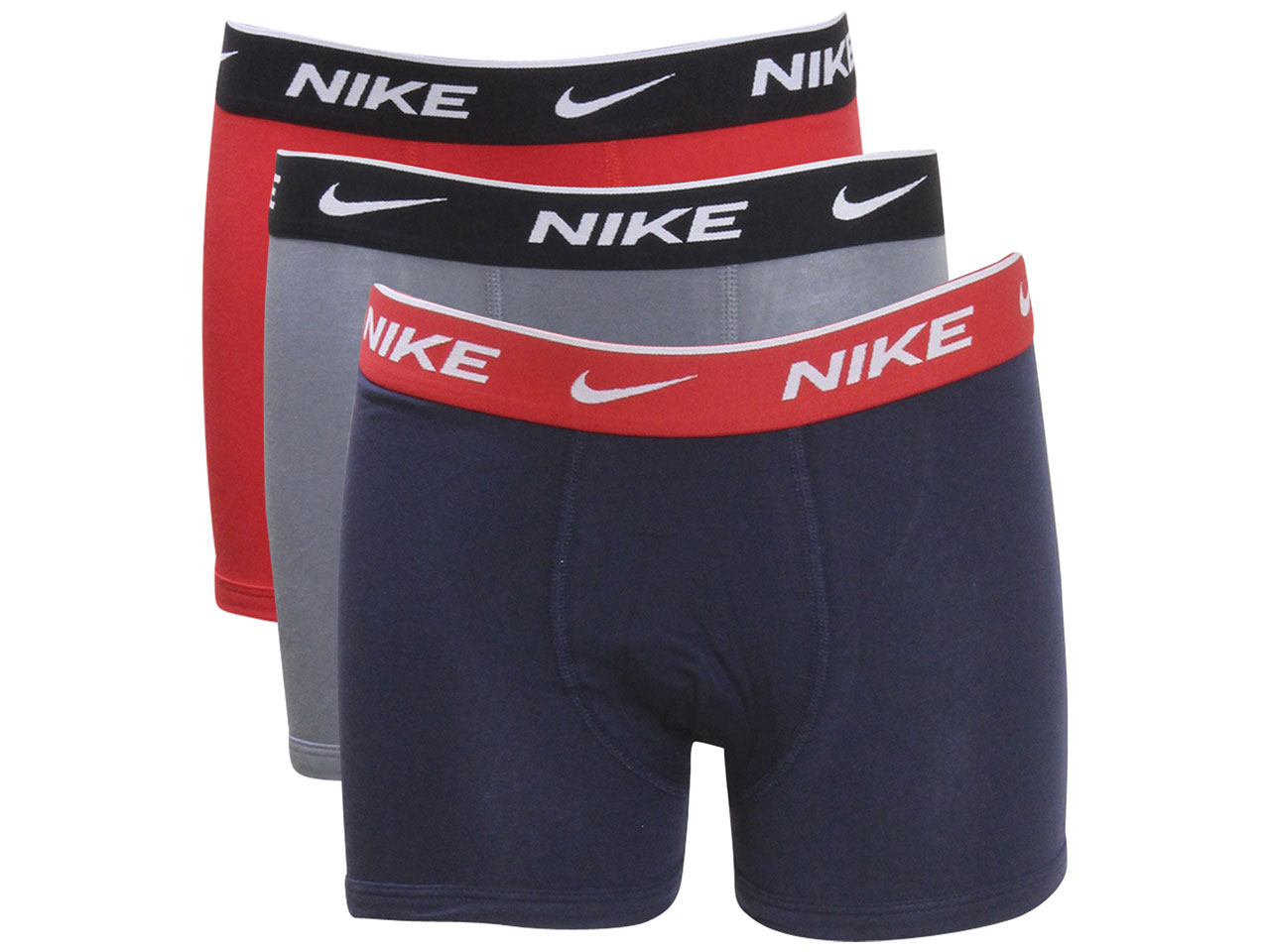 Nike Youth Boy's 3-Pairs Boxer Briefs Underwear Essential Dri-FIT Obsidian - Picture 7 of 10