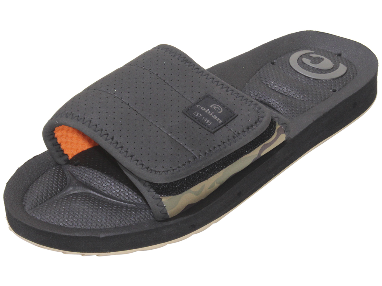 Cobian Men\'s Size 10 Hobgood Draino Camo Adjustable Slides Sandals NEW NWT Amazon.com | Cobian Men main image 3