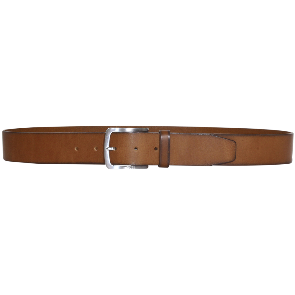 Cinturón Jor-V para hombre Hugo Boss cuero genuino marrón mediano - Imagen 20 de 24