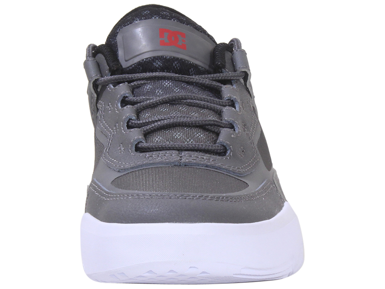 DC Shoes Men's DC-Metric Sneakers Low-Top Skate Shoes Grey/Black/Red - Picture 18 of 80