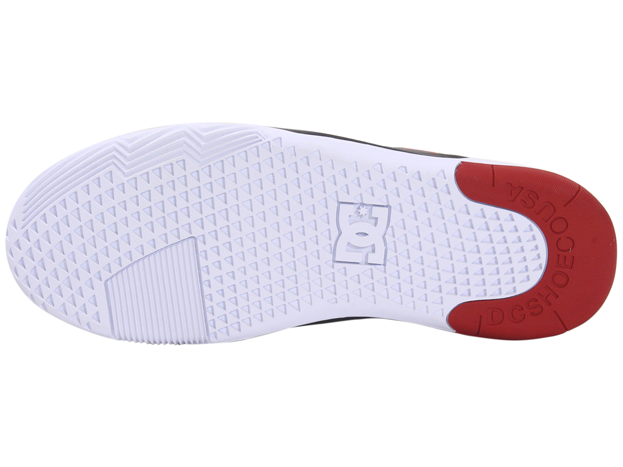 DC Shoes Men's DC-Metric Sneakers Low-Top Skate Shoes Grey/Black/Red - Picture 23 of 80