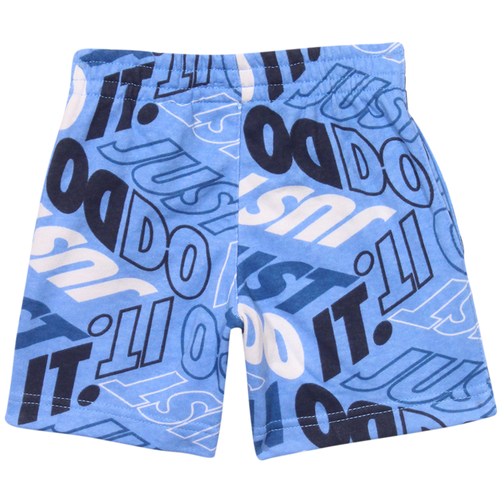 Nike Little Boy's Shorts Just Do It All-Over Print University Blue - Picture 10 of 10