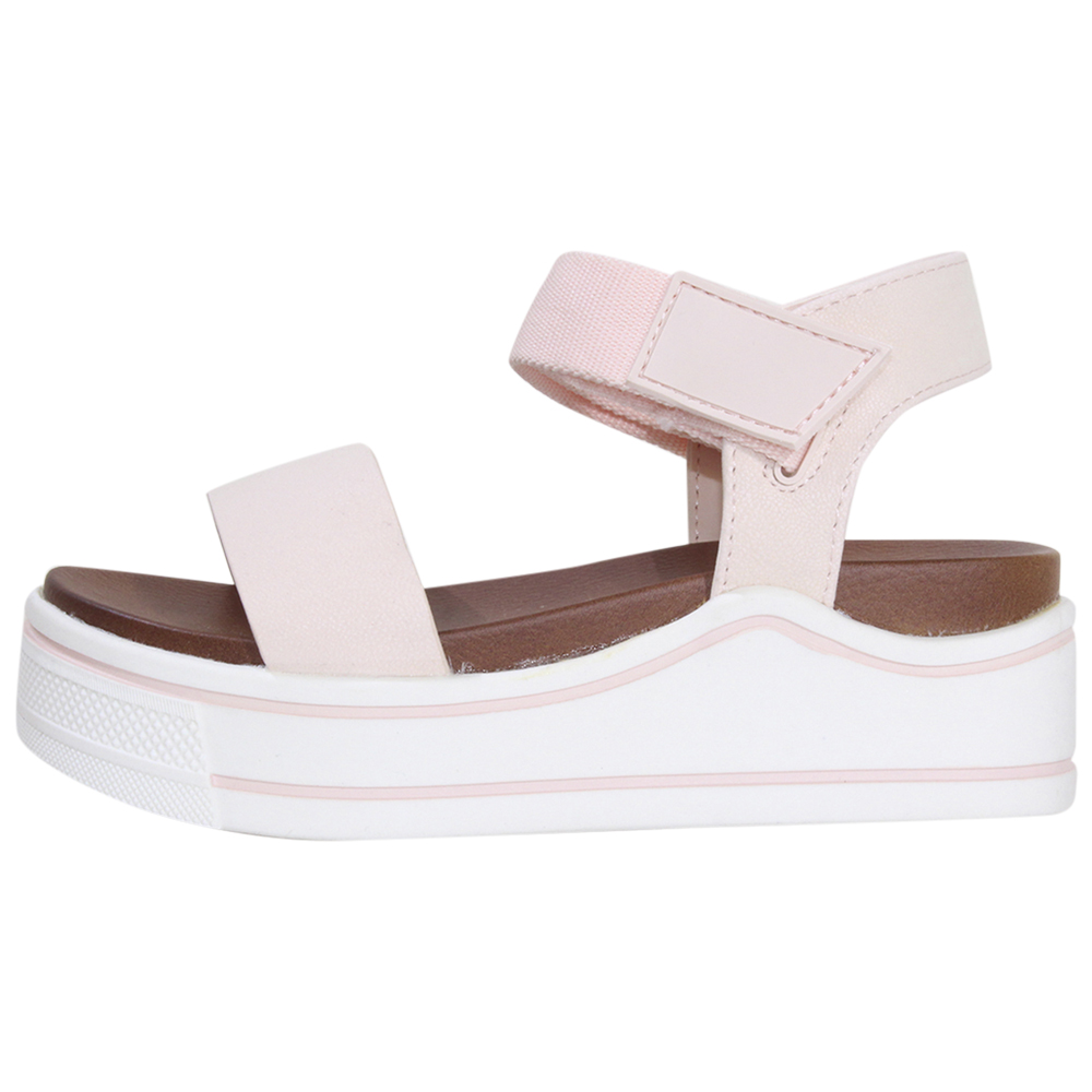 Mia Kids Little/Big Girl's Haylo Sandals Blush Platform Strappy Shoes - Picture 19 of 56