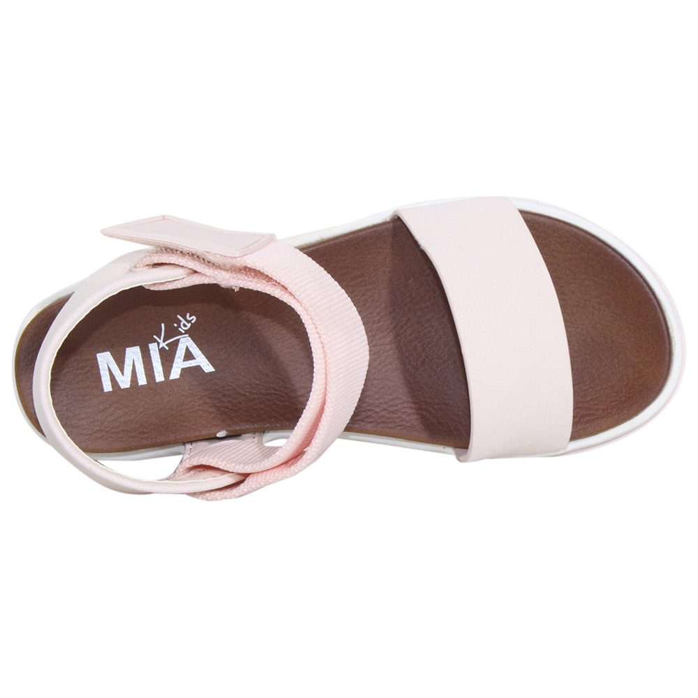 Mia Kids Little/Big Girl's Haylo Sandals Blush Platform Strappy Shoes - Picture 30 of 56