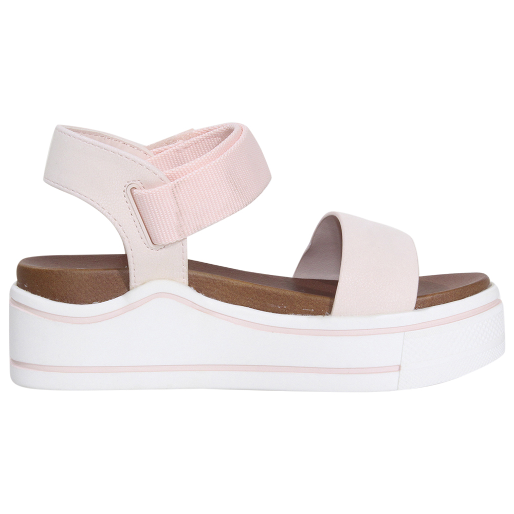 Mia Kids Little/Big Girl's Haylo Sandals Blush Platform Strappy Shoes - Picture 37 of 56