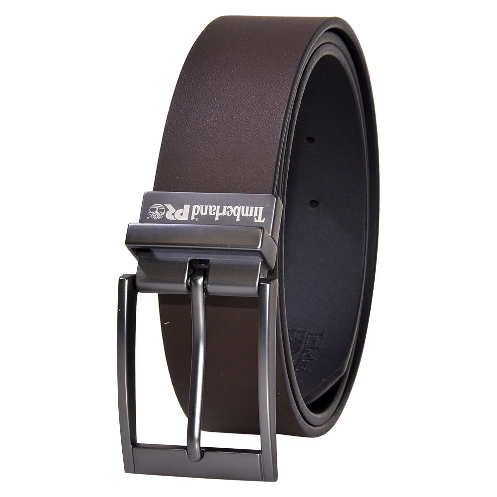 Cinturón para hombre Timberland Pro cuero reversible marrón/negro - Imagen 9 de 32