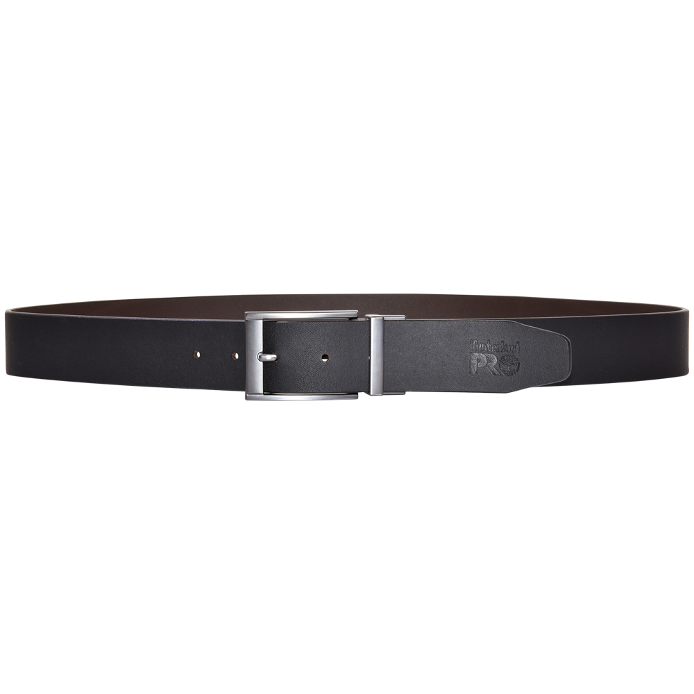 Cinturón para hombre Timberland Pro cuero reversible marrón/negro - Imagen 31 de 32