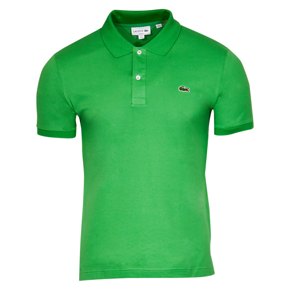 Lacoste Men's Polo Shirt Tarragon Short Sleeve Slim Fit
