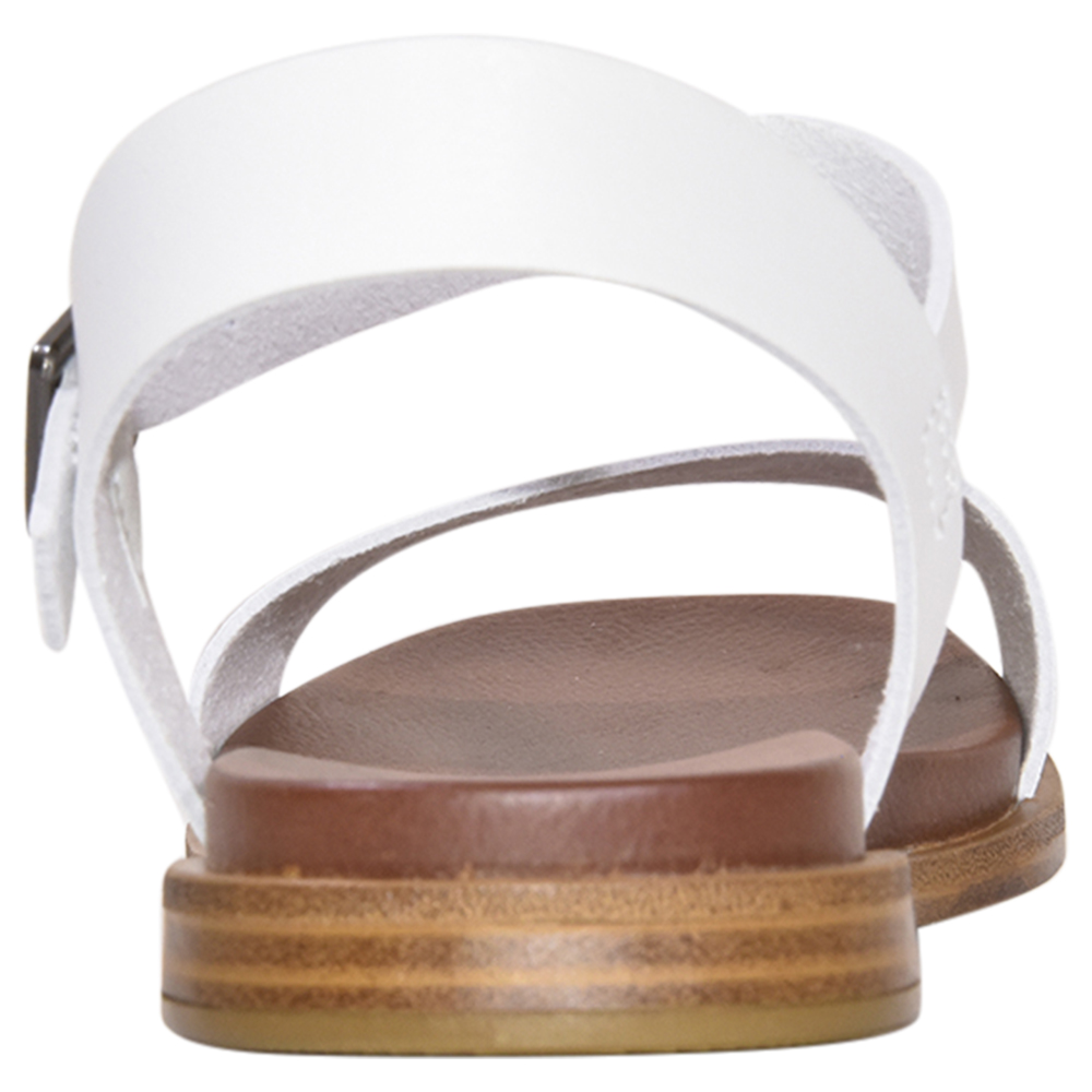Mia Women's Karina Sandals White Strappy Shoes - Picture 36 of 56