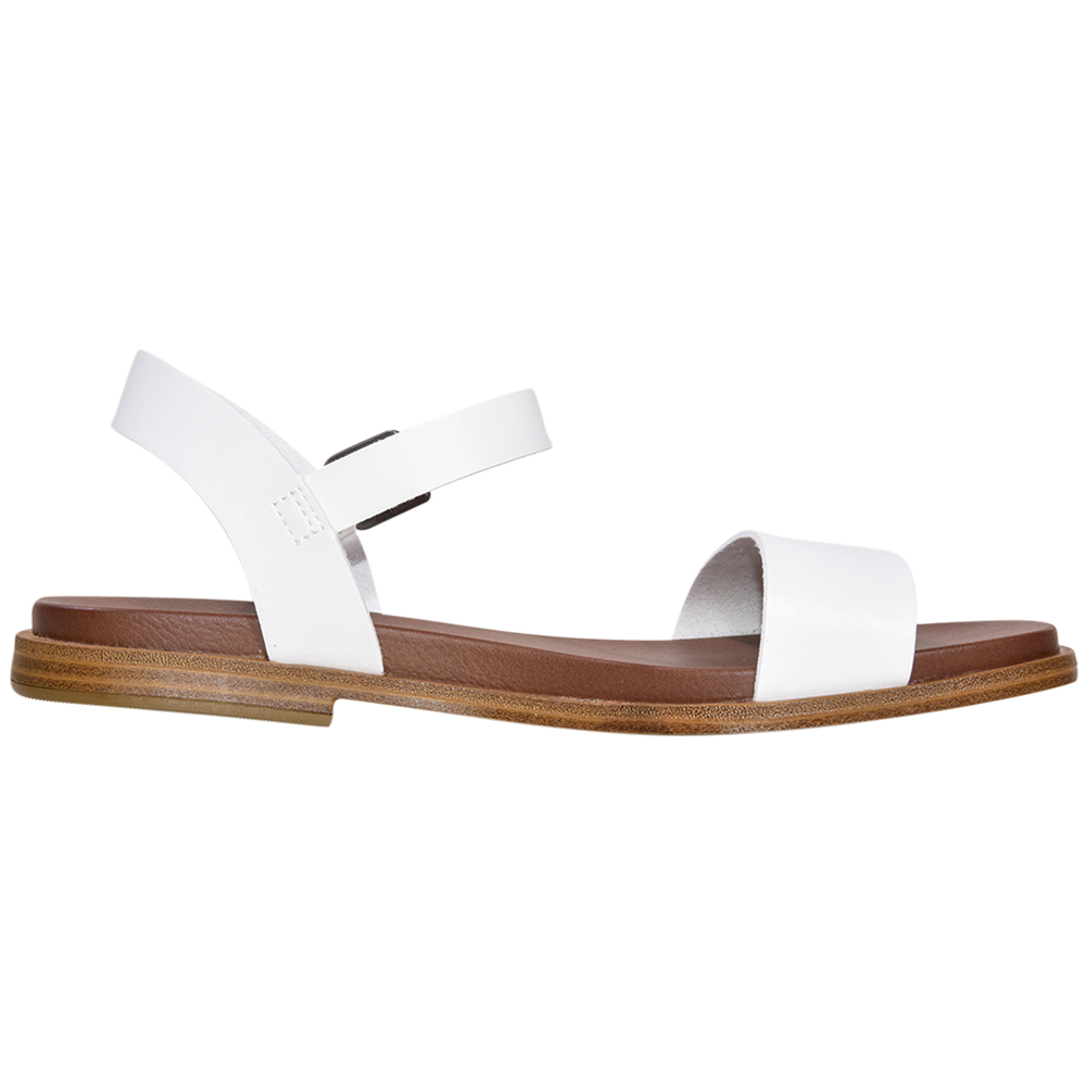 Mia Women's Karina Sandals White Strappy Shoes - Picture 37 of 56