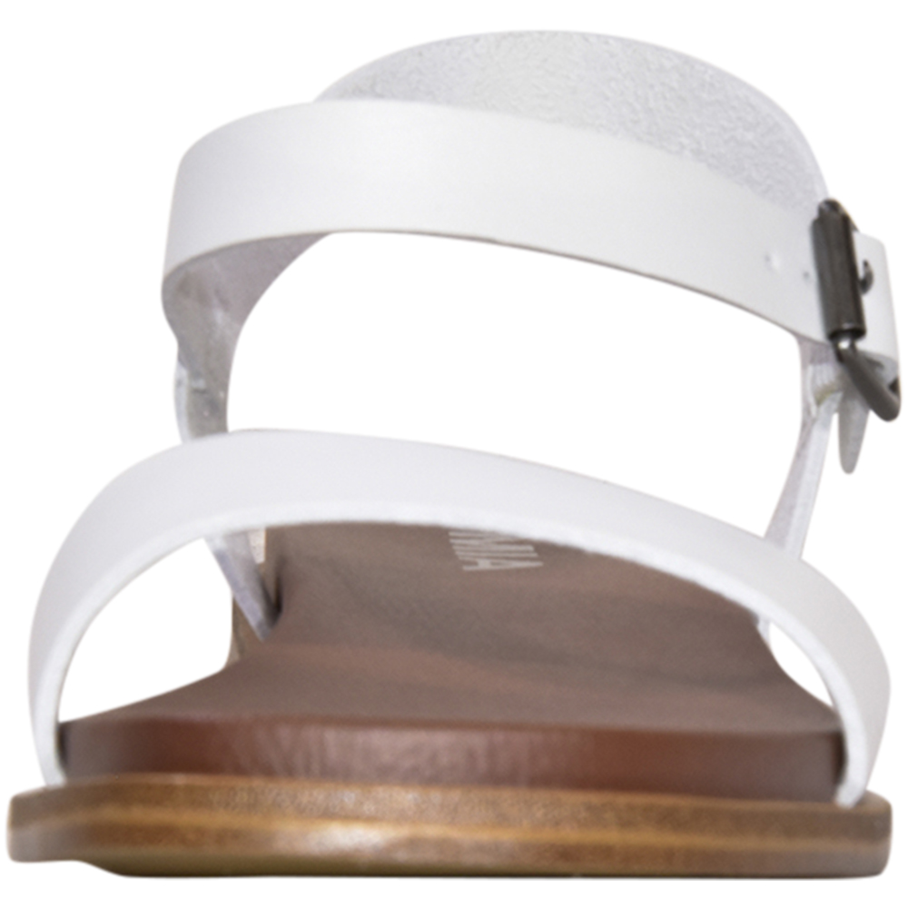 Mia Women's Karina Sandals White Strappy Shoes - Picture 42 of 56