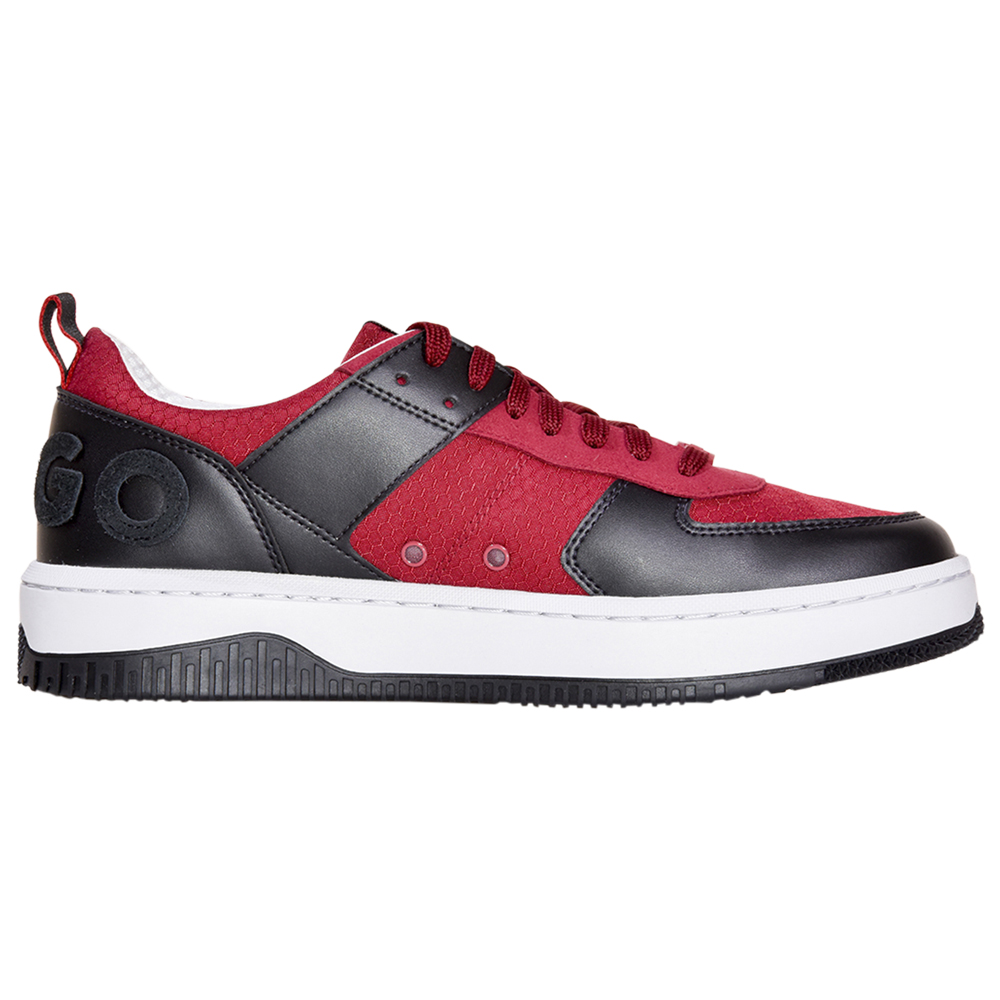 Hugo Boss Kilian_TENN_MXMT Herren Sneaker Schnürschuhe offen rot - Bild 21 von 48