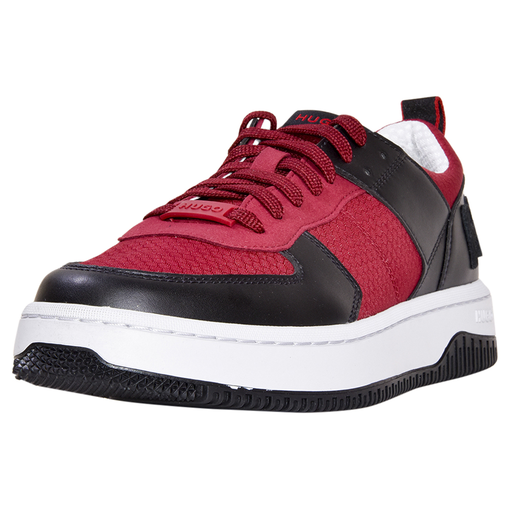 Hugo Boss Kilian_TENN_MXMT Herren Sneaker Schnürschuhe offen rot - Bild 33 von 48