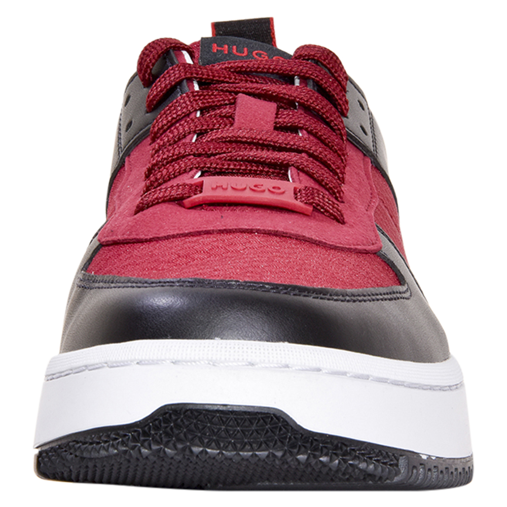 Hugo Boss Kilian_TENN_MXMT Herren Sneaker Schnürschuhe offen rot - Bild 42 von 48