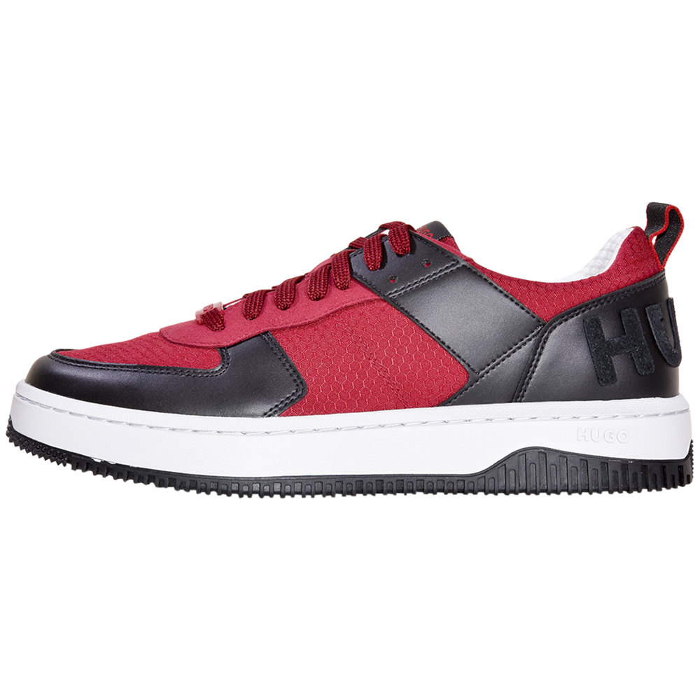 Hugo Boss Kilian_TENN_MXMT Herren Sneaker Schnürschuhe offen rot - Bild 43 von 48