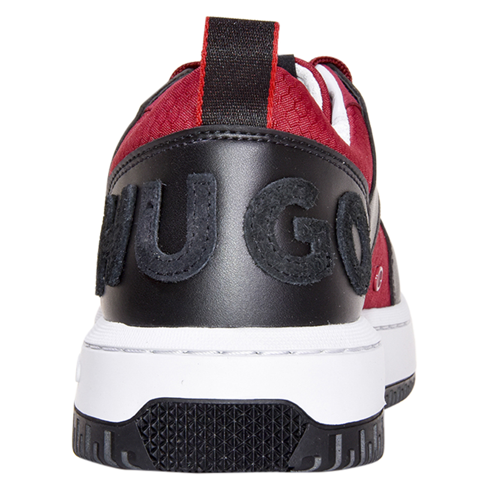 Hugo Boss Kilian_TENN_MXMT Herren Sneaker Schnürschuhe offen rot - Bild 12 von 48