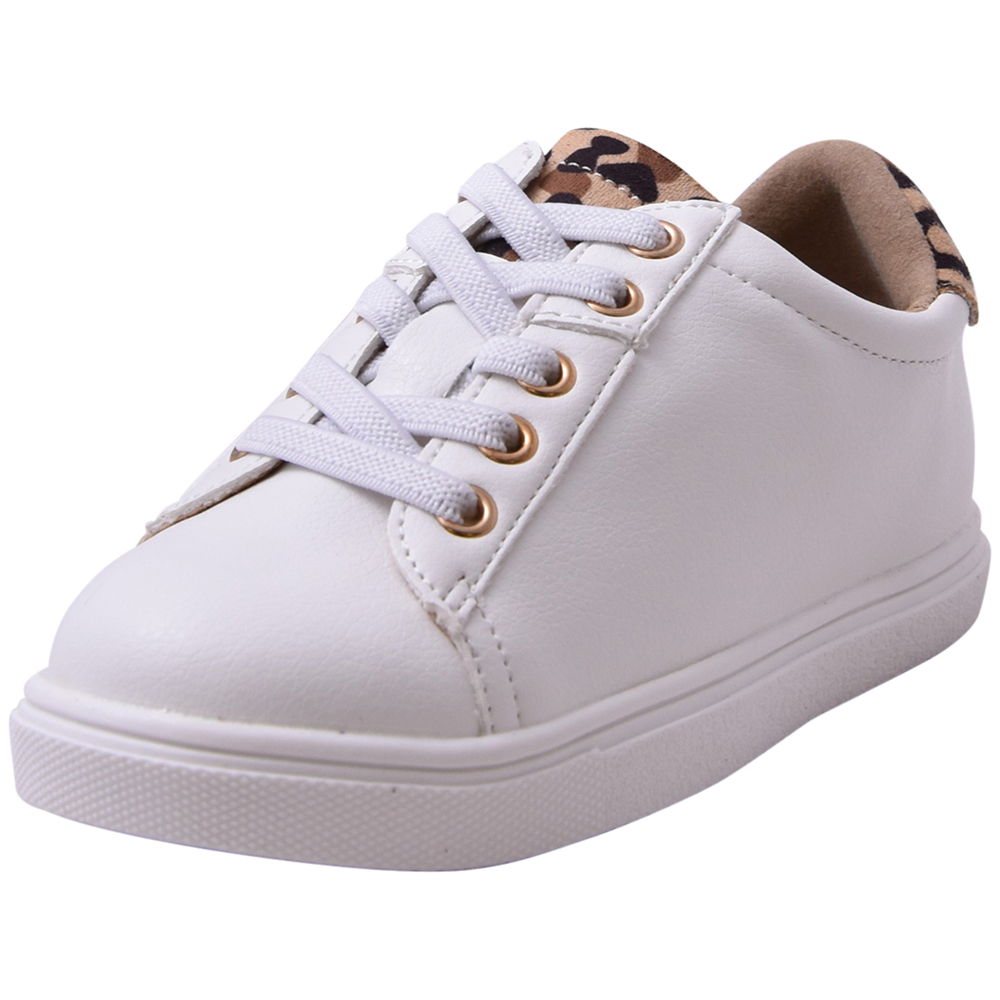 Mia Kids Neva Girl's Sneakers Lace-Up Shoes White/Jaguar | eBay