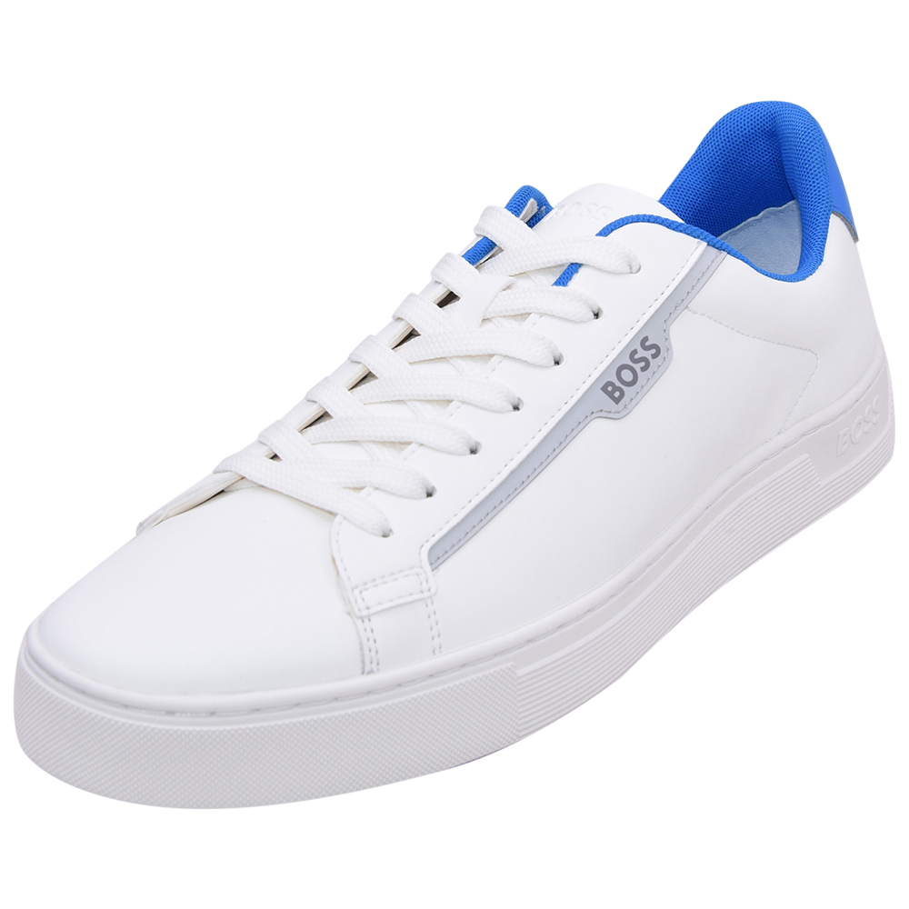 【専用】42 12 Hugo Boss RHYS_TENN_PUSDTH Men's Sneakers Lace Up Shoes | eBay