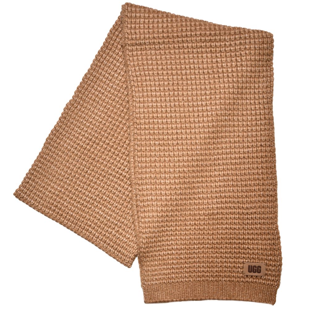 Ugg Men's Waffle Scarf Unlined Leather Logo | eBay