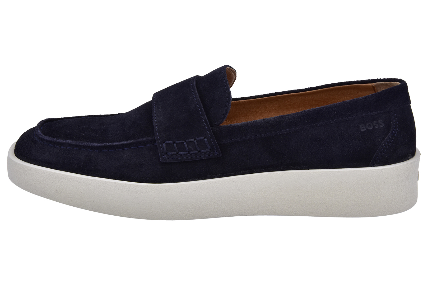 Hugo Boss Clay_Loaf_SDPE Men's Leather Penny Loafers Shoes - Picture 19 of 40