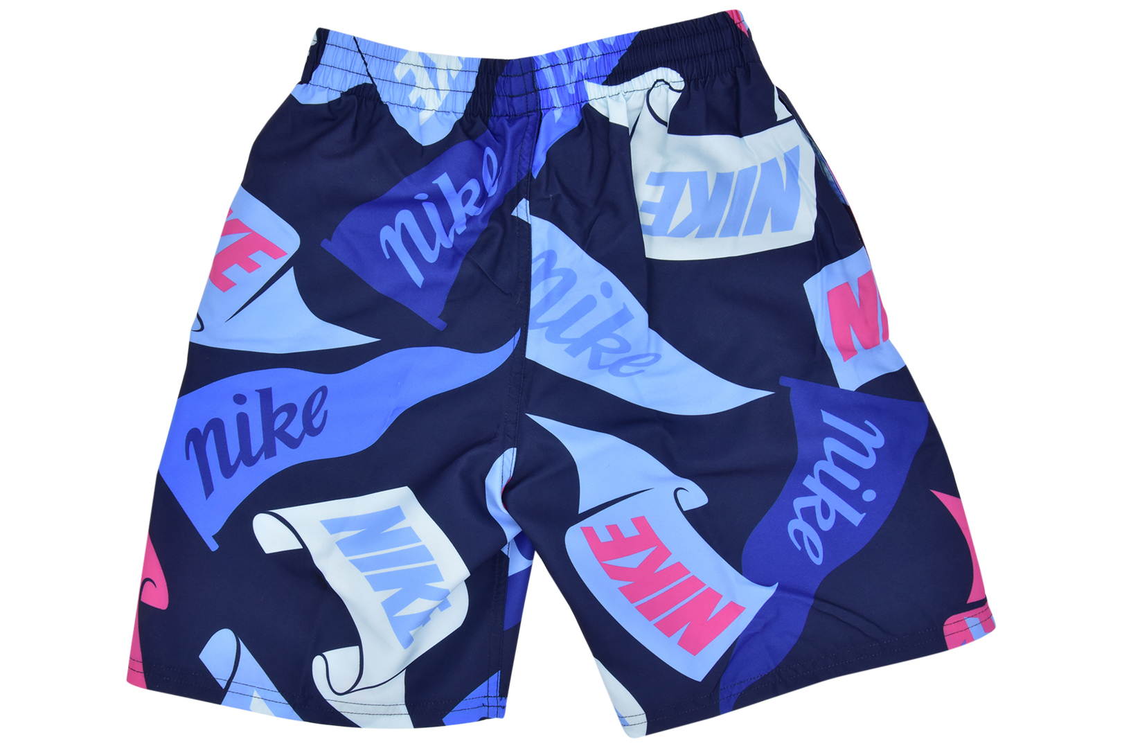 Nike Big Boy's Breaker 7-Inch Brief-Lined Volley Shorts Swim Trunk Swimwear - Picture 11 of 12
