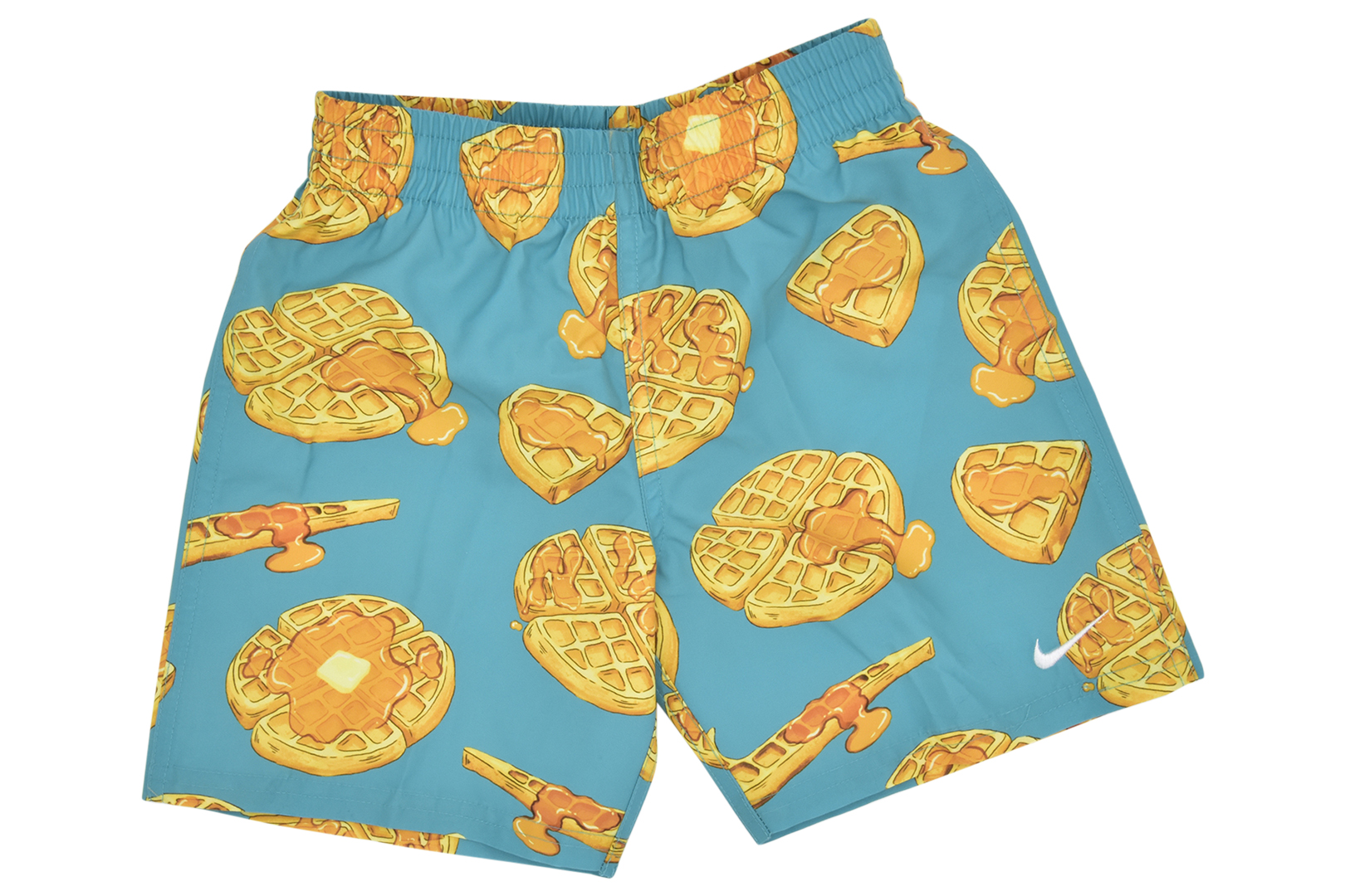 Nike Little Kids Boy's Breaker 5-Inch Brief-Lined Volley Shorts Trunks Swimwear - Picture 10 of 15