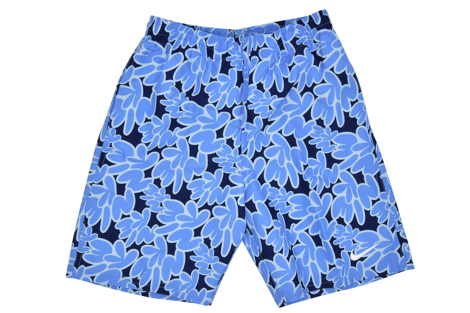Nike Big Boy's 7-Inch Bubble Script Volley Shorts Trunk Swimwear - Picture 7 of 12