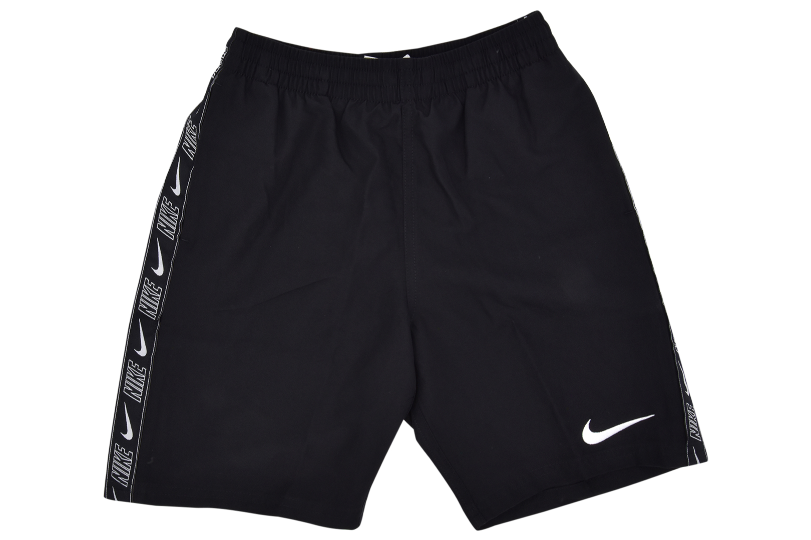 Nike Big Boy's 7-Inch Swim Logo Tape Lap Volley Shorts Trunks Swimwear - Picture 7 of 15