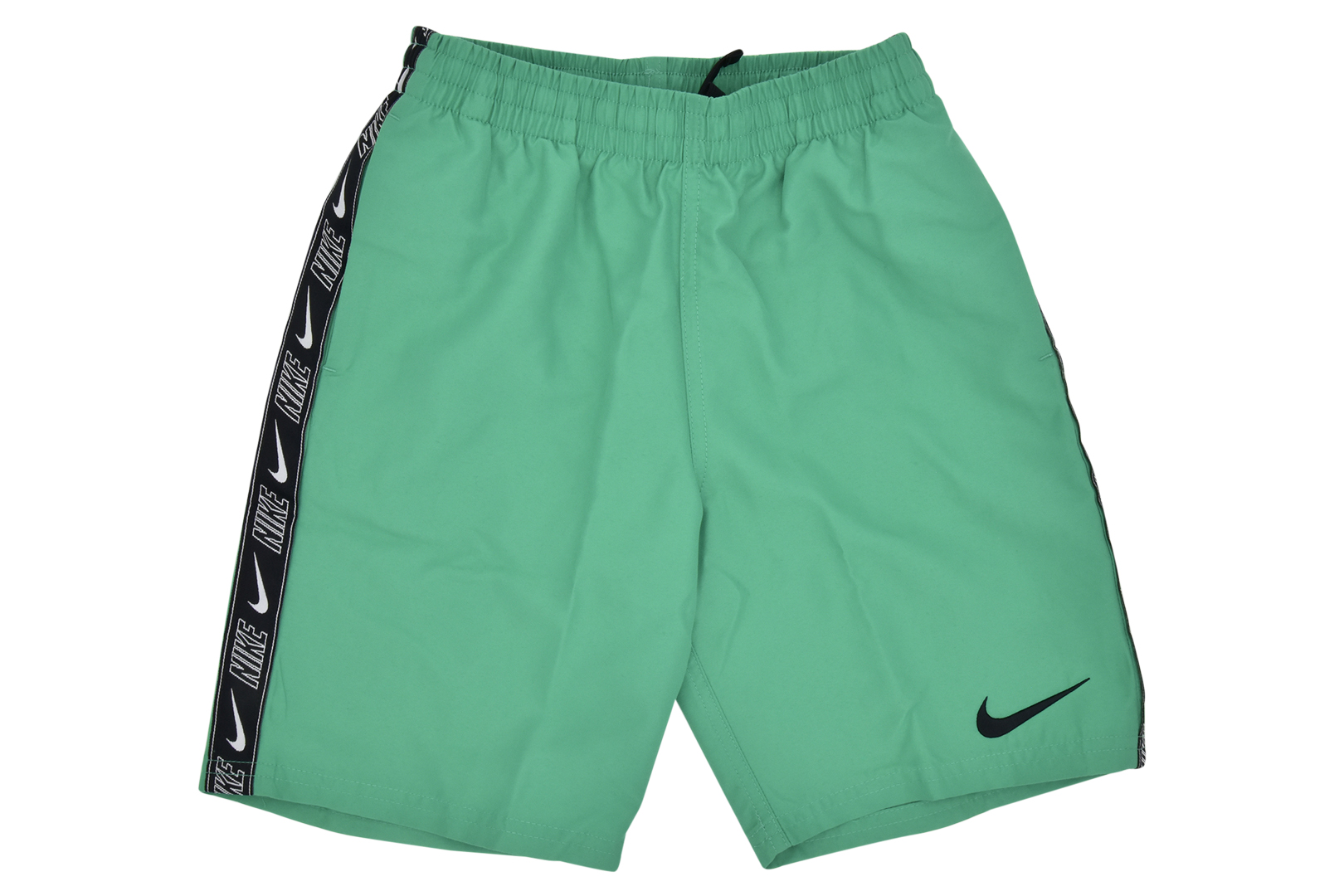 Nike Big Boy's 7-Inch Swim Logo Tape Lap Volley Shorts Trunks Swimwear - Picture 4 of 12
