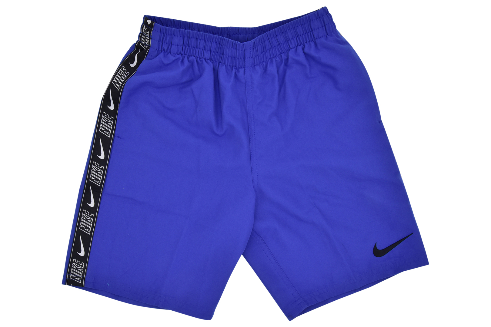 Nike Big Boy's 7-Inch Swim Logo Tape Lap Volley Shorts Trunks Swimwear - Picture 7 of 12