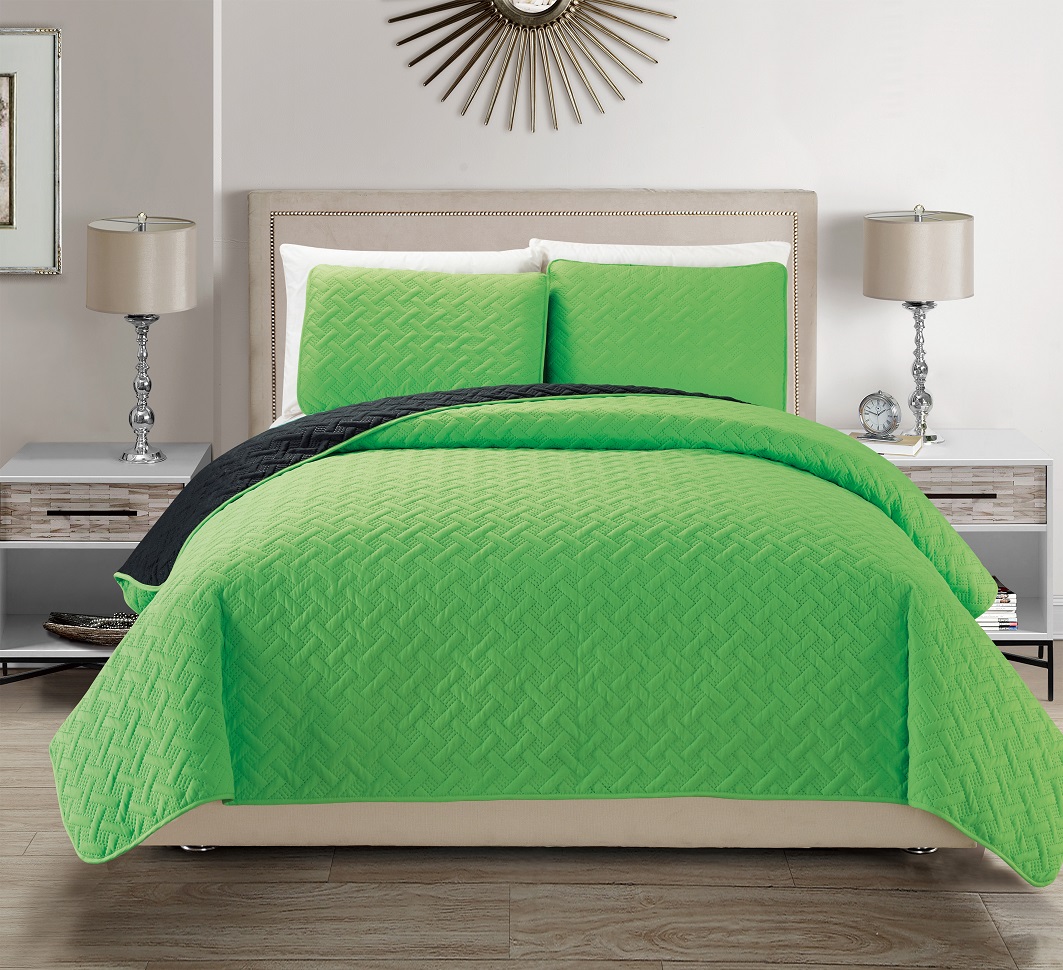 Embossed Reversible Bedspread/Quilt Set eBay