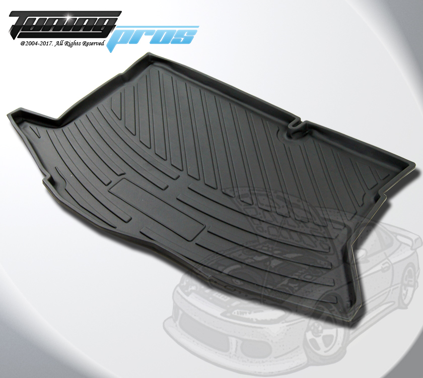 All Weather Cargo Liner Trunk Mat Black Custom Fit For Ford Fiesta 5DR