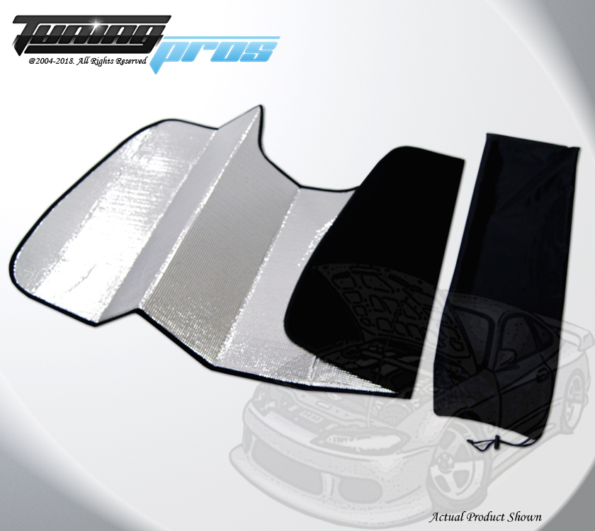 Foldable Custom Fit Auto Windshield Sun Visor Protector SunShade Audi