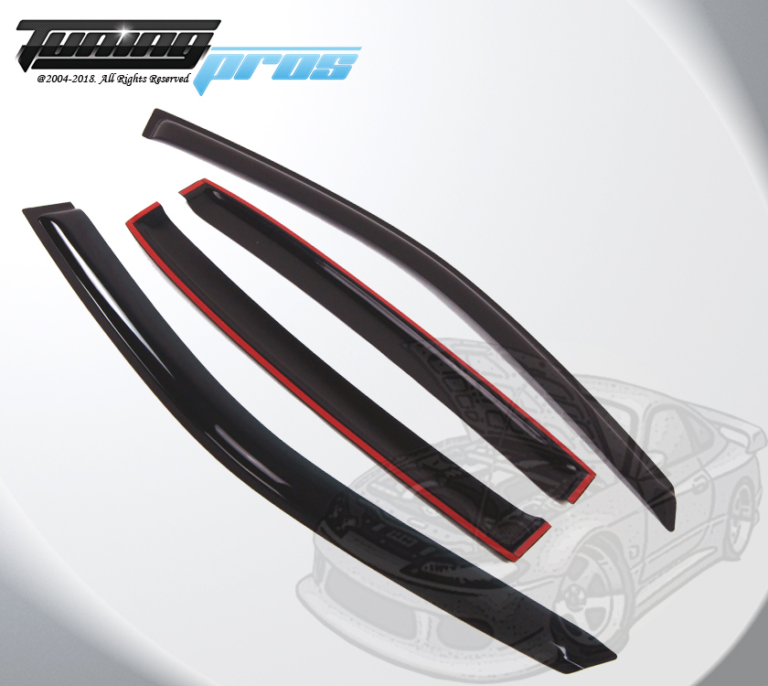 Window Visor Wind Guard Out-Channel 4pcs 2004-2007 04-07 Chevrolet Malibu Maxx