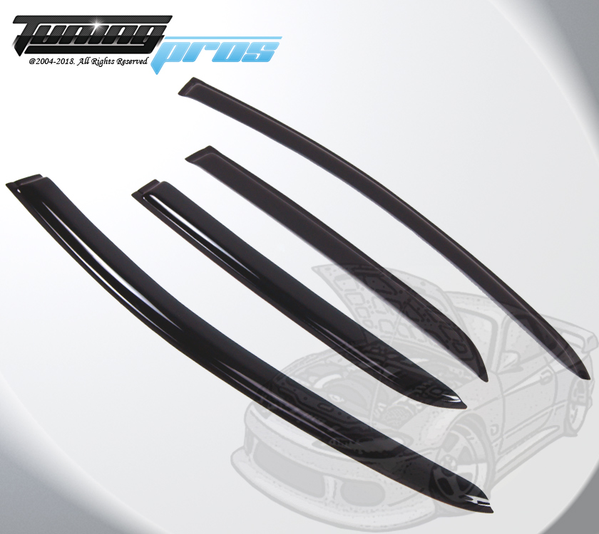Out-Channel Vent Shade Window Visors Fit Kia Sportage 05 06 07 08 09 10 4pcs