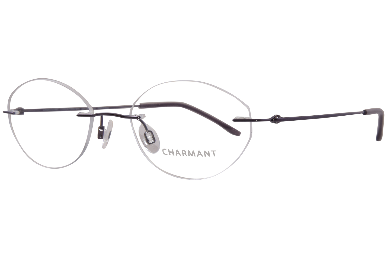 Charmant Eyeglasses TI8600 TI/8600 Rimless Optical Frame 19x140mm - Picture 18 of 28