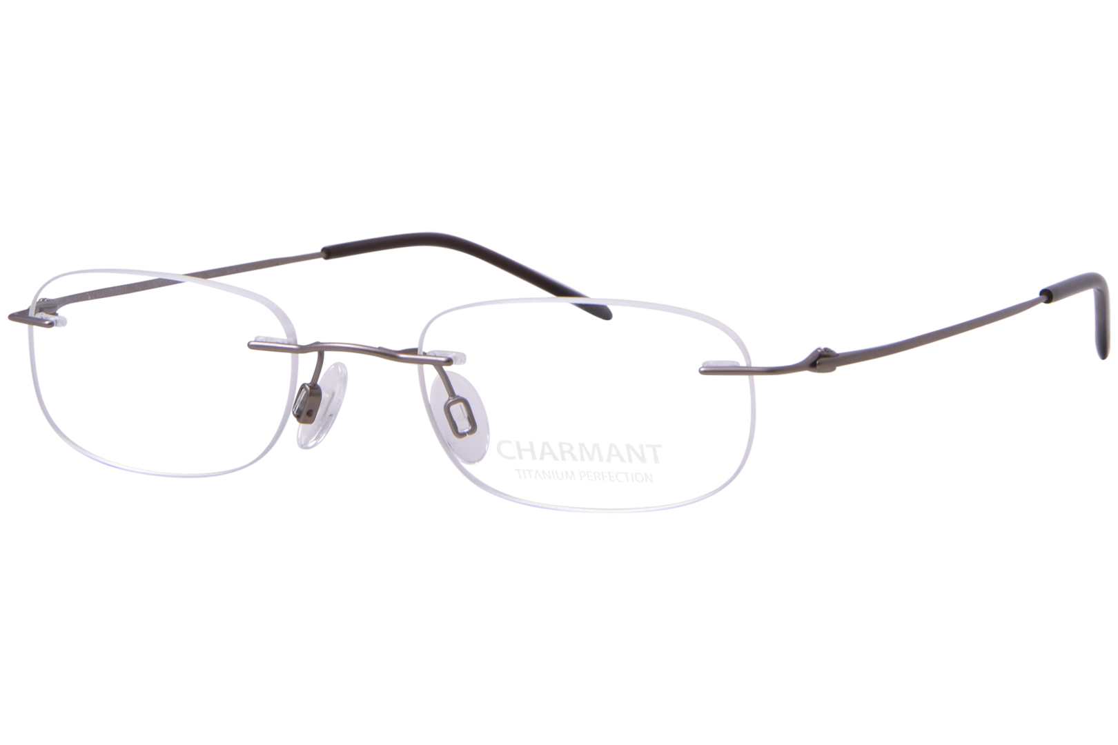 Charmant Eyeglasses TI8600 TI/8600 Rimless Optical Frame 19x140mm - Picture 12 of 28