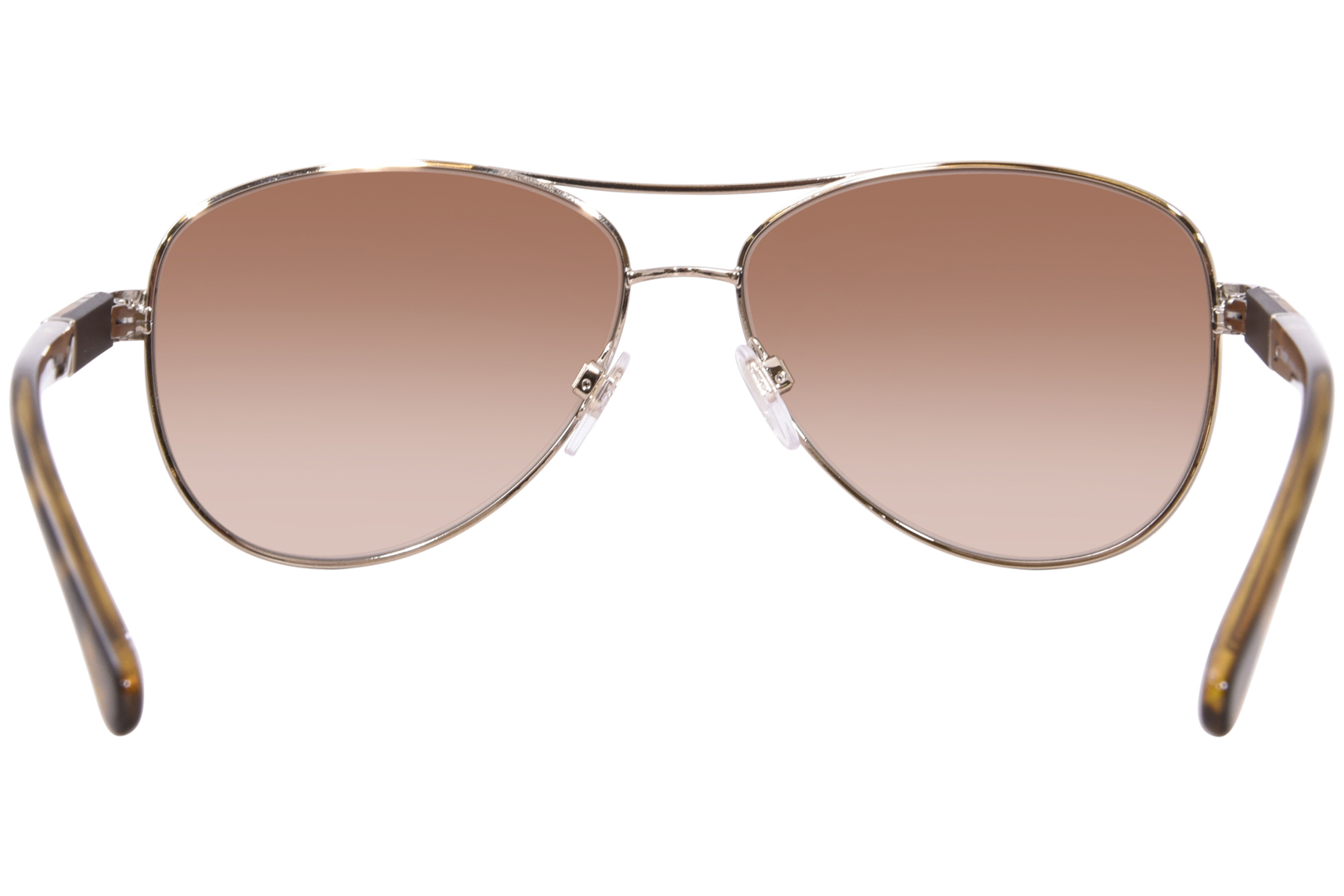 Burberry B3080 B/3080 1145/13 Light Gold/Brown Fashion Pilot Sunglasses 59mm - Afbeelding 4 van 6