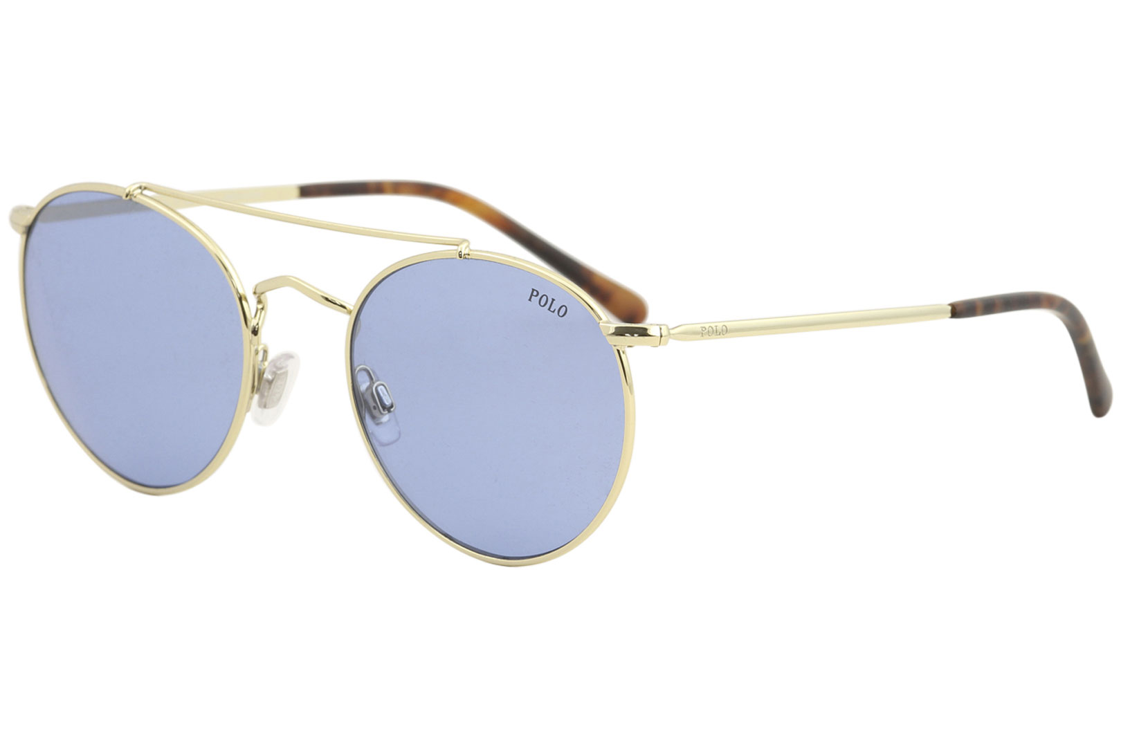 Polo Ralph Lauren Men/'s PH3114 PH//3114 9116//72 Pale Gold Pilot Sunglasses 51mm