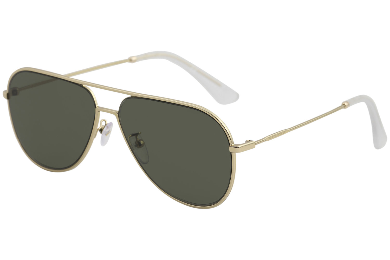Police Men/'s Highway Two SPL359 SPL//359 0349 Rose Gold Pilot Sunglasses 59mm