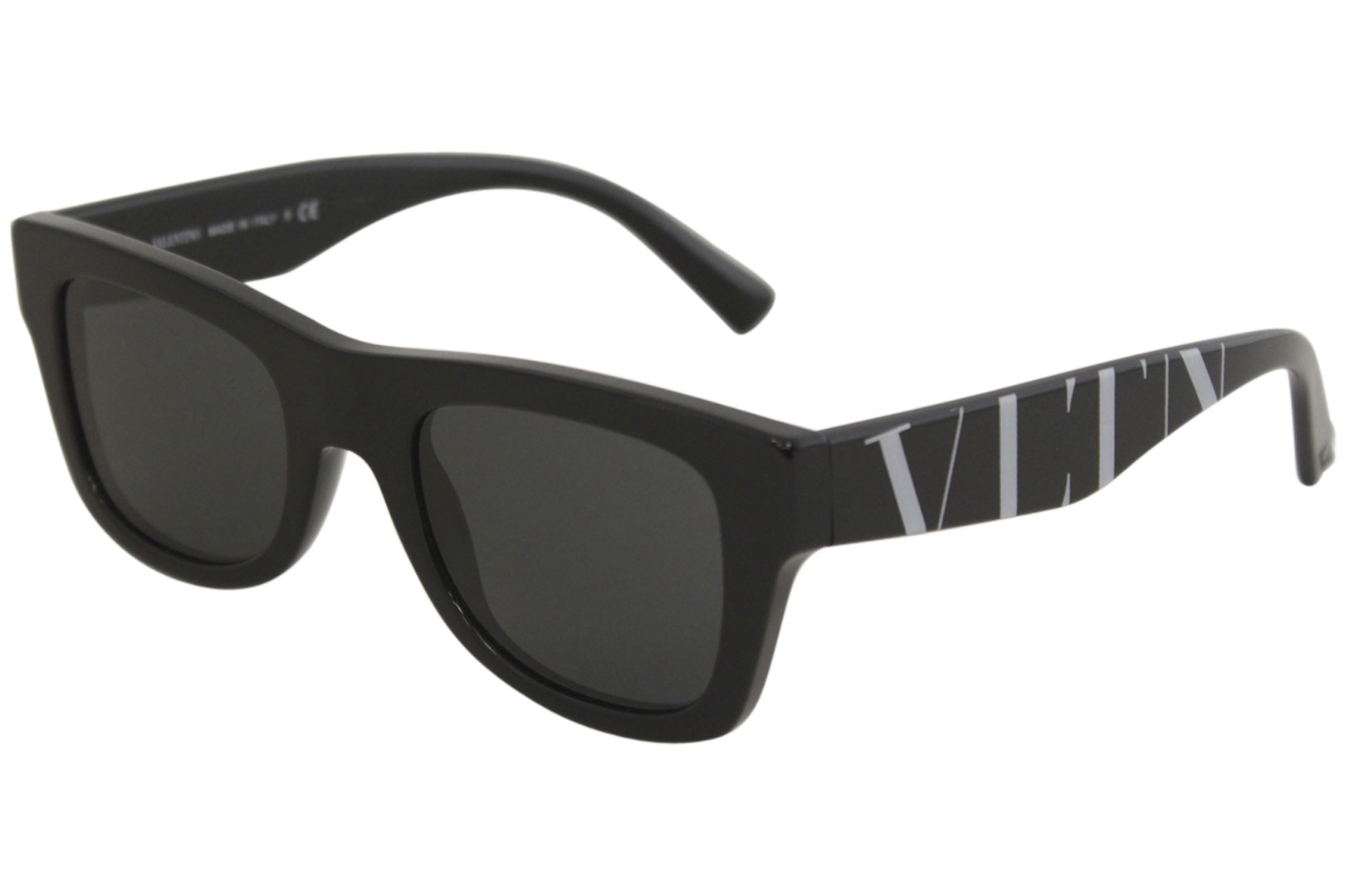 Valentino Men's VA4045 VA/4045 5001/87 Black Fashion Square Sunglasses