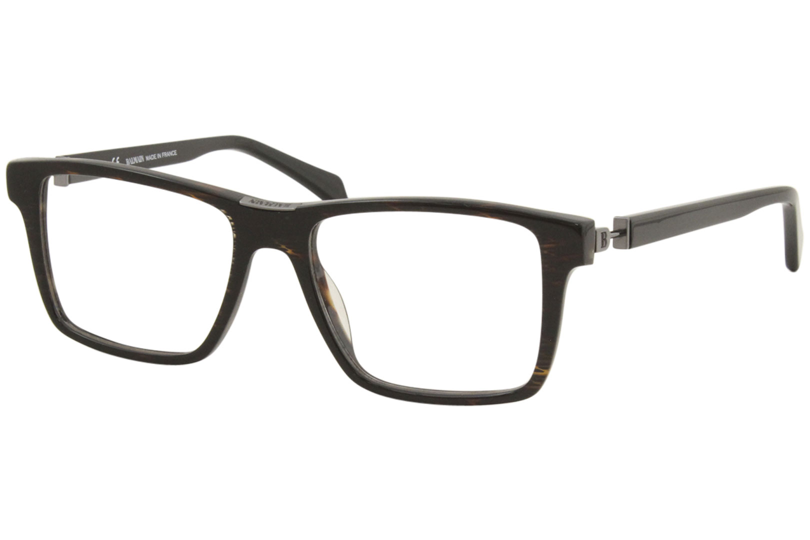 Balmain BL3062 02 Eyeglasses Men's Havana Full Rim Optical Frame 53mm