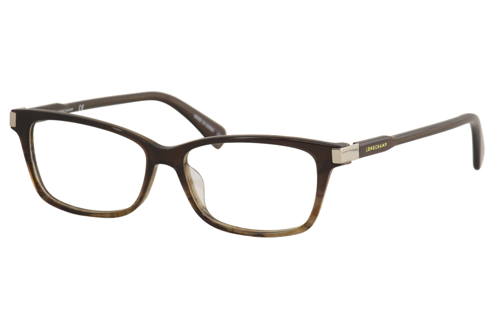 Longchamp Women's Eyeglasses LO2632 LO/2632 204 Chocolate Optical Frame