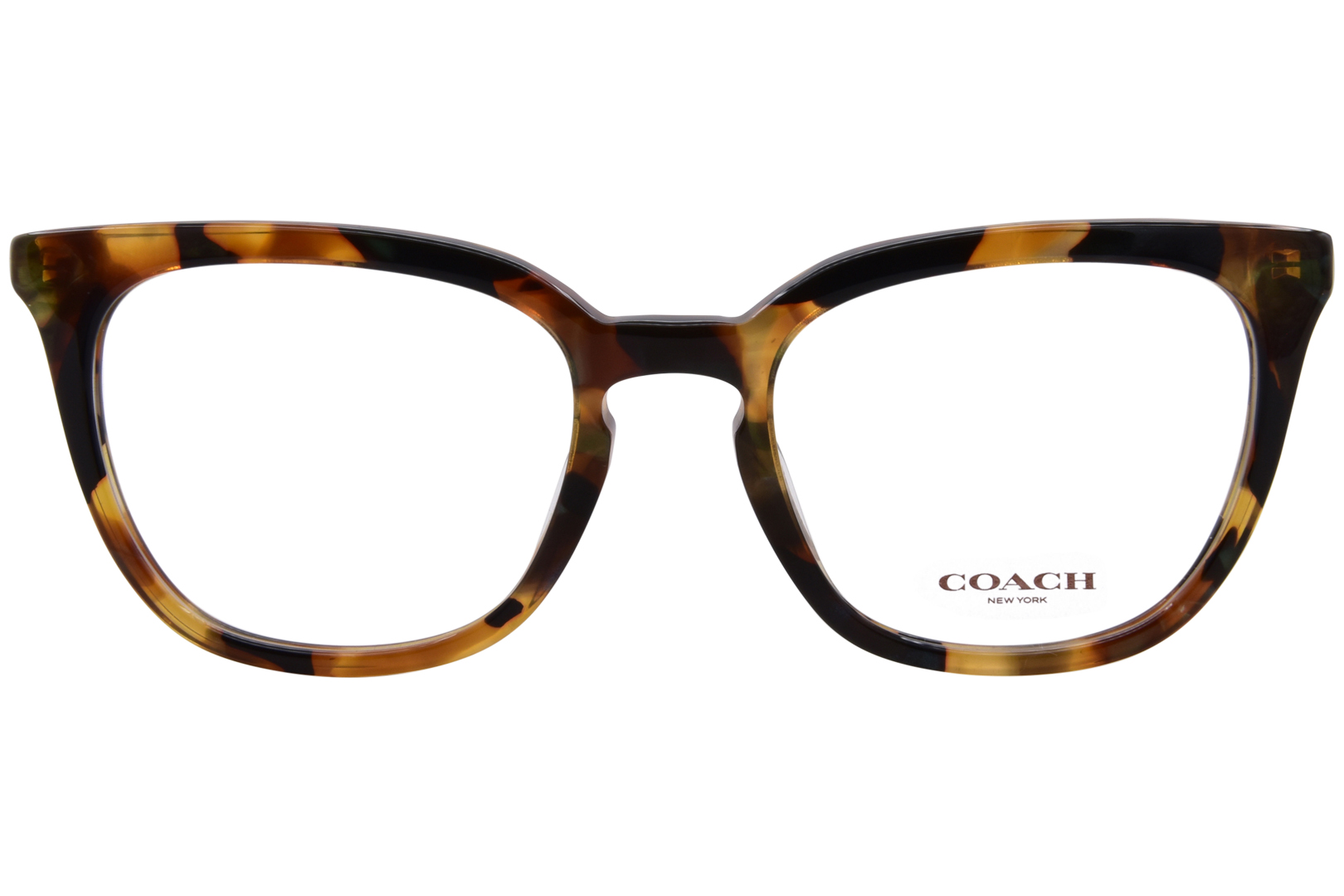 Coach HC6222U 5844 Eyeglasses Women's Jade Pearl Tortoise Full Rim 51mm detailed image 2