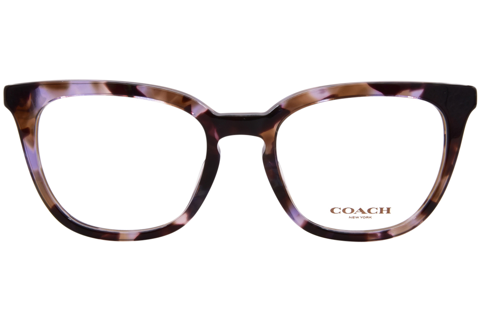 Coach HC6222U 5843 Eyeglasses Women's Amethyst Pearl Tortoise Full Rim 51mm product image view 2