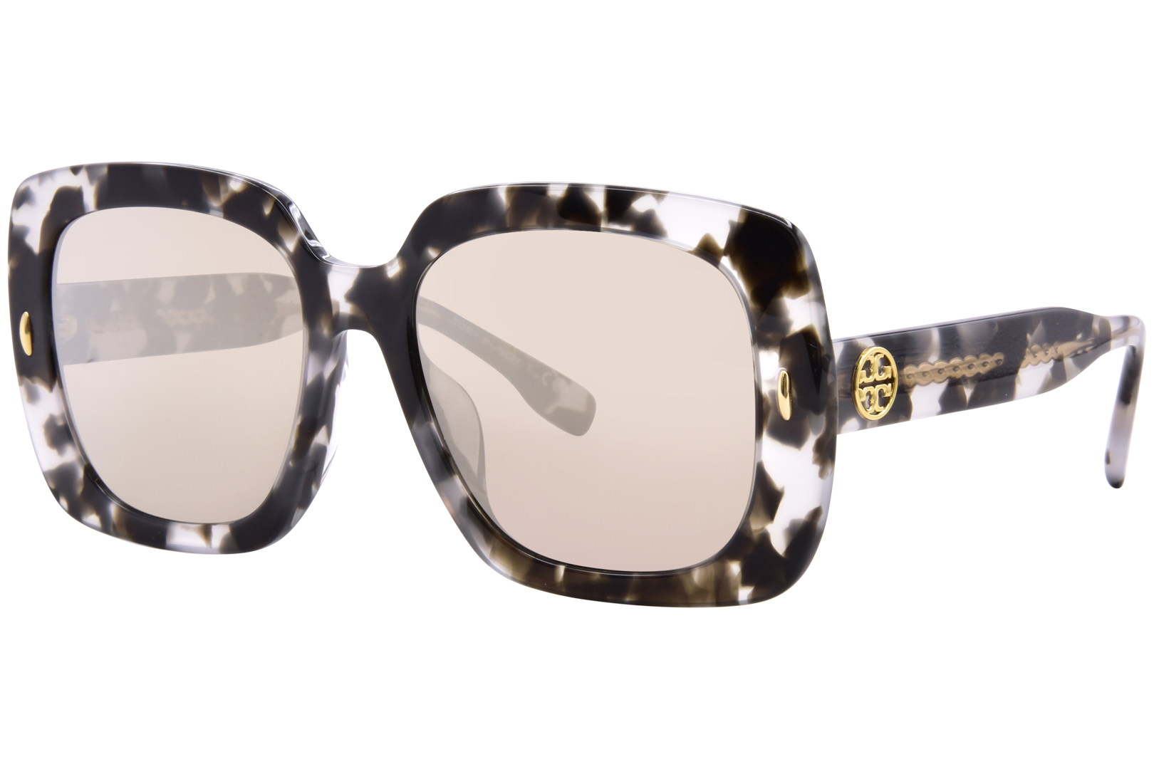 キングダム Tory Burch TY7193U 19405A Sunglasses Women's Tortoise/Brown/Gold