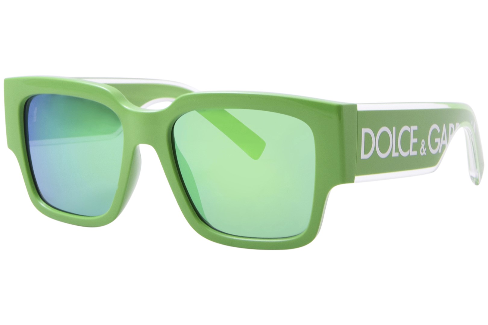 Солнцезащитные очки Dolce - Gabbana DX6004 3311F2 Молодежные детские для мальчиков Зеленый Green 49 мм 19890₽